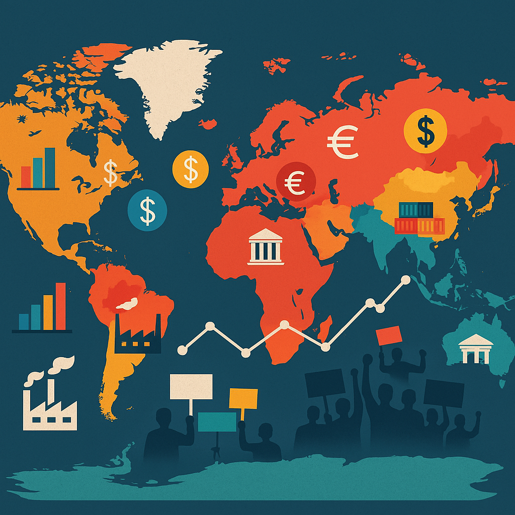 Radiografía del entorno económico-comercial y político-social mundial