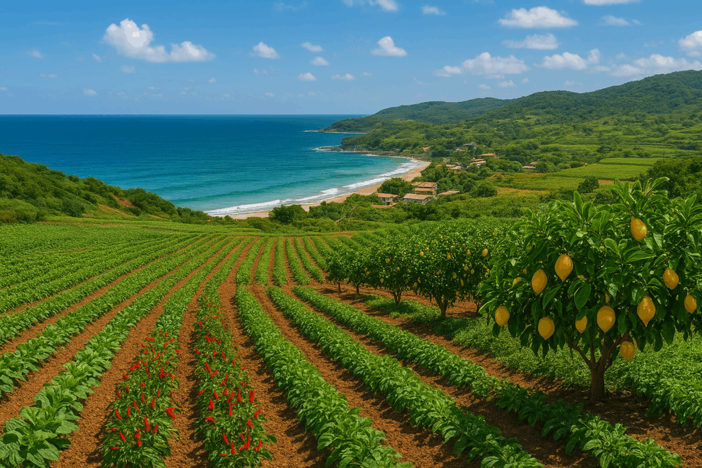 Producción Agrícola en la Costa de Oaxaca: Panorama 2024